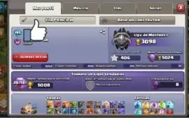 clash of clans cv11 quase full
