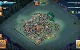 clash of clans cv11 quase full