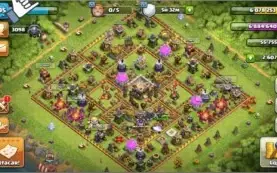 clash of clans cv11 quase full