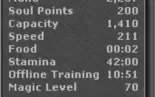 MS 102 (quase 103) ml 70 + ED 54 ml 66 + 32 pala Distance 85