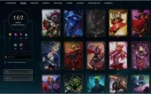CONTA league of legends, antiga, mmr alto