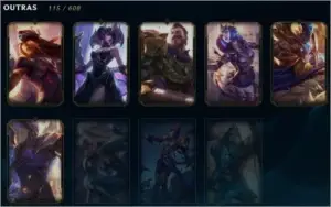 CONTA league of legends, antiga, mmr alto