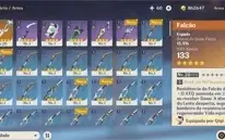 AR 15 Qiqi + Falcão com banner no garantido