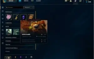 Conta diamante 4 baratinha com 2 skins e 25 champs