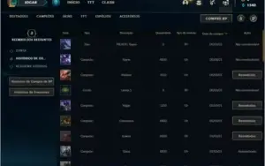 Conta diamante 4 baratinha com 2 skins e 25 champs
