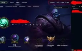 Conta League of legends ativa desde a season1