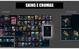CONTA LOL GOLD 2; 143 CHAMPS; 60 SKINS