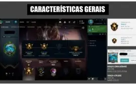 CONTA LOL GOLD 2; 143 CHAMPS; 60 SKINS