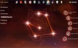Conta genshin impact Hutao C1 + Homa, Xiao,Diluc,etc
