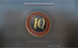 CONTA STEAM 15 ANOS - MEDALHAS DE 5 E 10 ANOS COUNTER STRIKE
