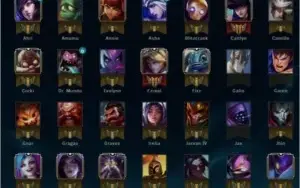 Conta diamante 3 várias skins champ, entrega imediata