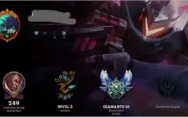 Conta diamante 3 várias skins champ, entrega imediata
