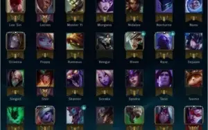 Conta diamante 3 várias skins champ, entrega imediata