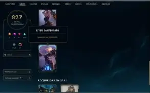 LOL SKINS RARAS COMO JUIZA KAYLE RIVEN CAMP 2012 DIAMANTE 2