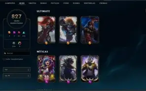 LOL SKINS RARAS COMO JUIZA KAYLE RIVEN CAMP 2012 DIAMANTE 2