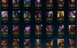 CONTA LEAGUE OF LEGENDS BORDA PLATINA UNRANKED 65 CAMPEÕES