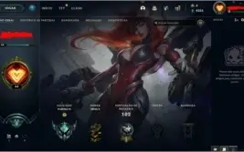 LOL CONTA PLAT 4 MMR DIAMANTE
