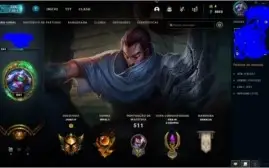 CONTA LOL, ESTÁ PARADA E POR ISSO TA GOLD