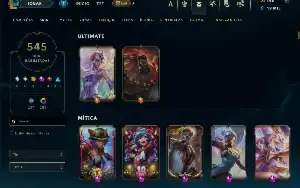 Conta League Of Legends Com 545 Skins