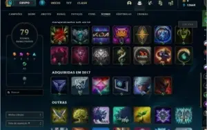 CONTA DIAMANTE 4, 61% WR, CRIADA EM 2017.