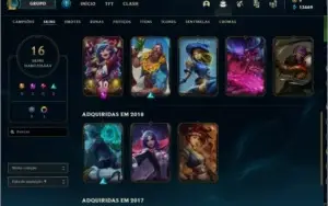 CONTA DIAMANTE 4, 61% WR, CRIADA EM 2017.