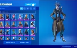 Conta Fortnite (muitas skins) + salve o mundo (farm v-bucks)