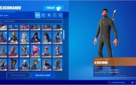 Conta Fortnite (muitas skins) + salve o mundo (farm v-bucks)
