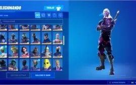 Conta Fortnite (muitas skins) + salve o mundo (farm v-bucks)