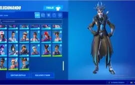 Conta Fortnite (muitas skins) + salve o mundo (farm v-bucks)