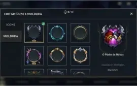 ESMERALDA I + 17 SKINS + 47 CAMPEÕES + 310 WILD CORES
