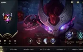 ESMERALDA I + 17 SKINS + 47 CAMPEÕES + 310 WILD CORES
