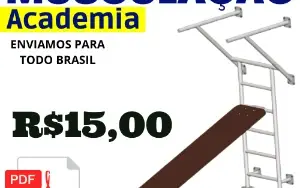 Projeto Barra De Flexão Com Prancha Ajustável
