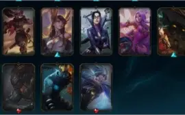 CONTA DE LOL GOLD 4 COM SKINS