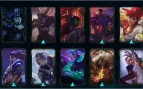 CONTA DE LOL GOLD 4 COM SKINS