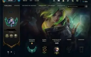 CONTA PLATINA 4 COM KAYN EMISSARIO DA ESCURIDÃO PRESTIGIO++
