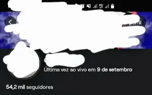 Conta Twitch Afiliada com 54,200 seguidores.