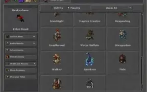 DRUID LV 550+ ML 113 NON-PVP VERDE