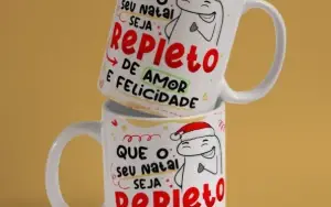 Artes De Natal Para Canecas