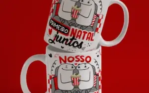 Artes De Natal Para Canecas