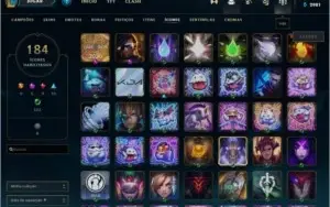 conta lol lvl 437 gold 4 149 skins