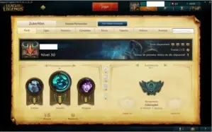 Conta League of Legends BR - LVL 30 Unranked