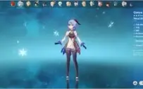 Conta genshi com 7 personagens t5 e 4 armas t5