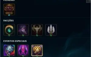 conta de lol level 123