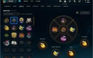 Conta DIAMANTE 3 com 6 skin e 27 champs