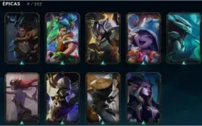 Conta Platina III - 84 skins