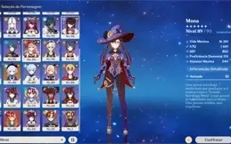 CONTA AR 59/ 10 PERSO 5★ AYAKA C1, RAIDEN C1 DILUC C3/ 25 T4