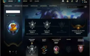 Conta prata 2 com 89 champ e 63 skin +1 Prestigio + 80 Ponto