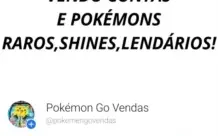Pokémon Go! 50 Pokémon 100% por 40,00 reais!
