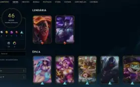 Conta League of Legends Full Acesso - 114 Champs e 46 Skins