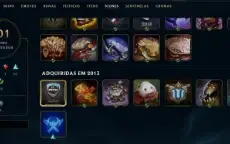 Conta League of Legends Full Acesso - 114 Champs e 46 Skins
